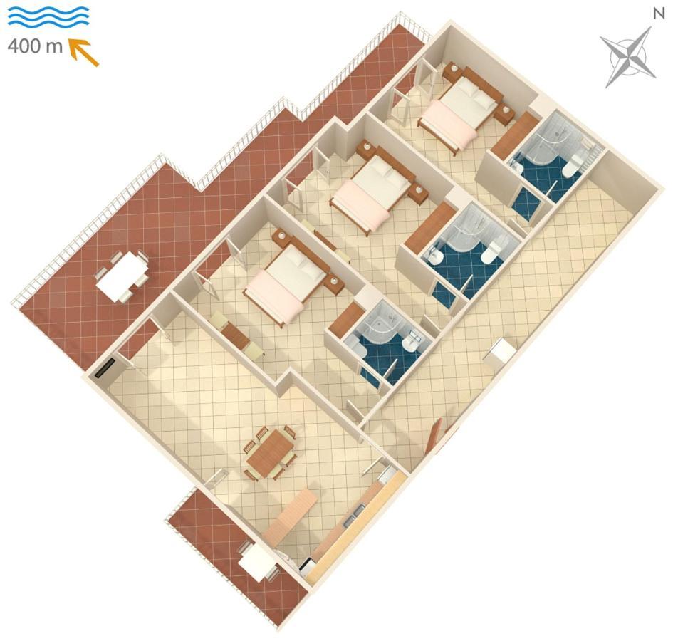Apartments With A Parking Space Brela, Makarska - 6043 Dış mekan fotoğraf
